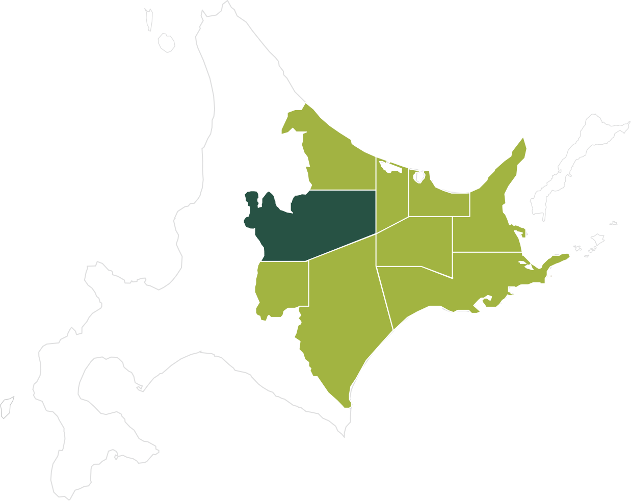 HOKKAIDO MAP